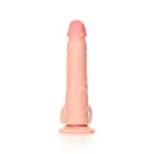 Sirge realistlik dildo munandite ja iminapaga – 18 cm (7″) – Nahavärv — Foto 2