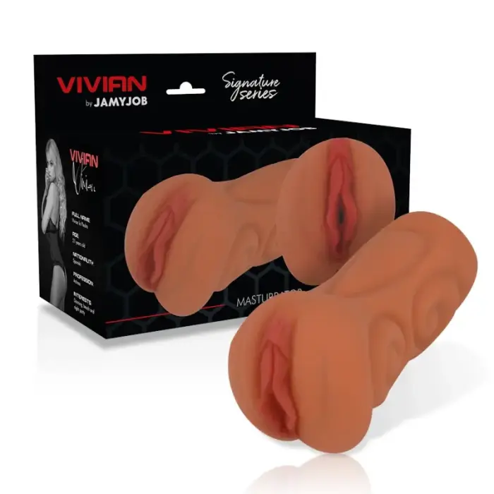 Jamyjob Signature Vivian anatoomiline intiimseade, TPE / TPR, 16 cm