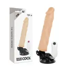 BASECOCK Vibrating Model гибкий вибратор с пультом управления – 21 см (8.2″) – телесный — Фото 1