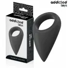 Addicted Toys Teardrop-Shaped Intimate Support Ring – Black — Photo 1