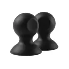 She.E.O silikona krūšu galu piesūcekņi – melni Foto 2