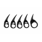 XR Brands Sensory Claw Rings Black Set – 10 Pieces — Photo 3