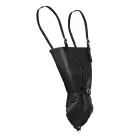 SINNER GEAR Full Sleeve Arm Binder Adjustable PU Leather – Black — Photo 4