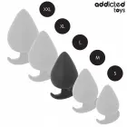 Addicted Toys silikoonist anaaltapp – 8 cm – L – Must — Foto 5