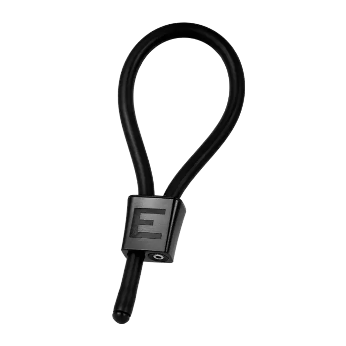 ElectraStim x Mr S Leather Prestige ElectraLoops – melns Foto 4