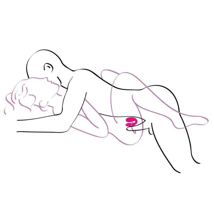 My First Lovers Couple Vibrator – 6 cm – Pink Photo