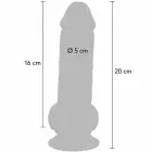 ToyJoy Get Real Deluxe Intimate Model Extra Thick – 20 cm (8″) – Skin — Photo 4