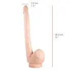 Dildorama 515 Line 12" Flesh Dildo – Flesh — Photo 3