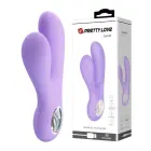 PRETTY LOVE CANROL USB vibratorius – 18 cm (7″) – mėlynas — Nuotrauka 1