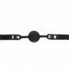 KINK Model 1 Silicone Ball Gag with Lock 4cm – Black — Photo 5