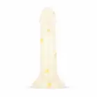 ToyJoy Floral Fantasy Gold Flowers dildo – 15 cm (6″) – caurspīdīgs — Foto 3