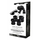 Whipsmart Fuzzy Bedroom Bondage Kit – plīša polsterētas manšetes – regulējams saistīšanas komplekts — Foto 1