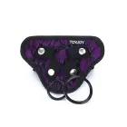 TOYJOY Get Real strap-on mežģīņu siksna – violeta — Foto 9