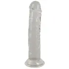 Magic Shiver Realistic Dildo with Suction Cup – 15 cm (6″) – Clear — Photo 5