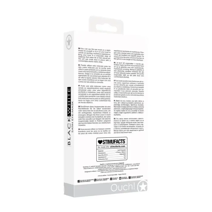 Satin Eye Mask Foto 2