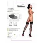 MissO S605 Self-Supporting Fishnet Stockings – Black – S/M — Photo 3