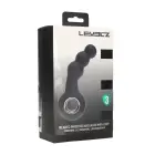 LEVELZ Beaded Silicone Intimate Massager with Loop – Black — Photo 1