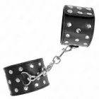 KINK Punk reguleeritavad randme köidikud 19–24 cm – mustad, kunstnahast — Foto 2