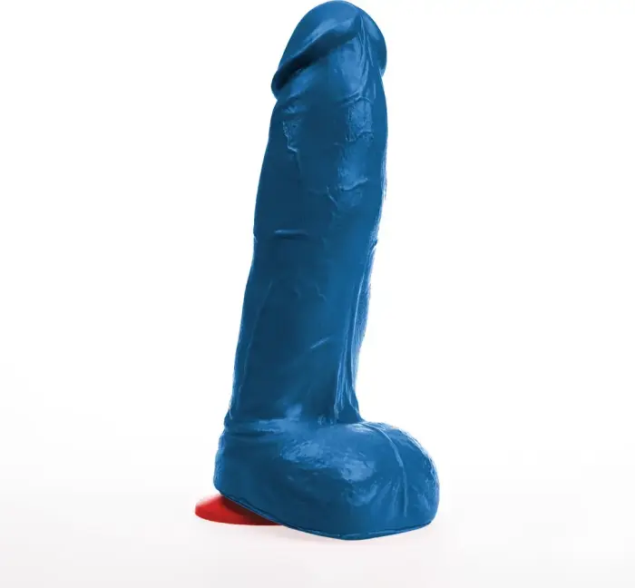 Hoenir L Blue дилдо с присоской – 15.5 cm (6.1″) – синий