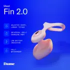 Dame Fin 2.0 Quartz Finger Vibrator – Pink — Photo 6