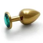 Lodveida dārgakmens anālais spraudnis – L – 8.1 cm (3.2″) – Daudzkrāsains — Foto 8