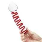 Glas Mr. Swirly stiklinis dildo – 20.3 cm (8″) — Nuotrauka 4