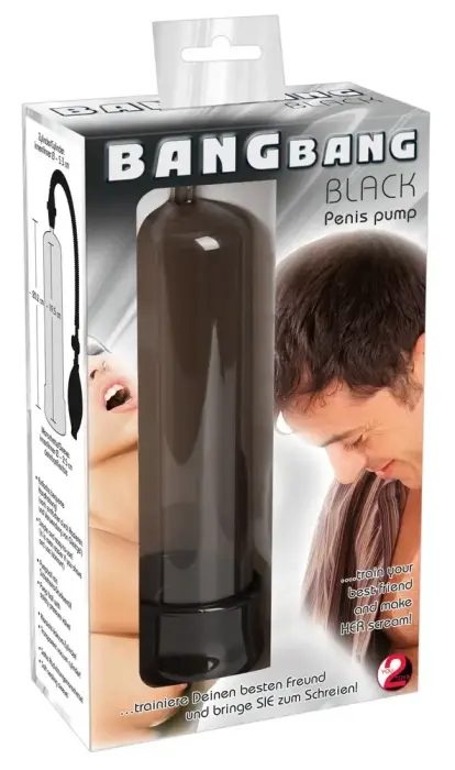 Bang Bang varpos siurblys – juodas