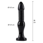 Anal Intruder anaaltapp – 28 cm (11.0″) – Must — Foto 1