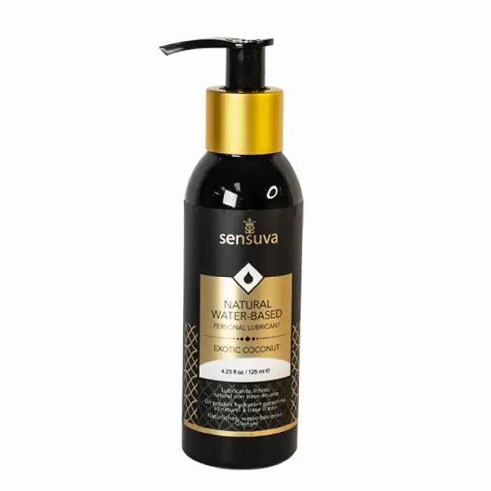Sensuva Natural Water-Based Lubricant Coconut – 125 ml
