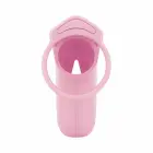 LOCKDOWN Chastity Cage Large Pink - Secure ABS System, Spacious Fit — Foto 10