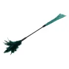 Indica Feather Tickler with Silicone Strips – Green — Photo 5