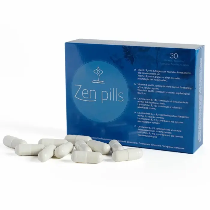 500 Cosmetics Zen Pills натуральные капсулы для поддержания настроения пищевая добавка – 30 шт.
