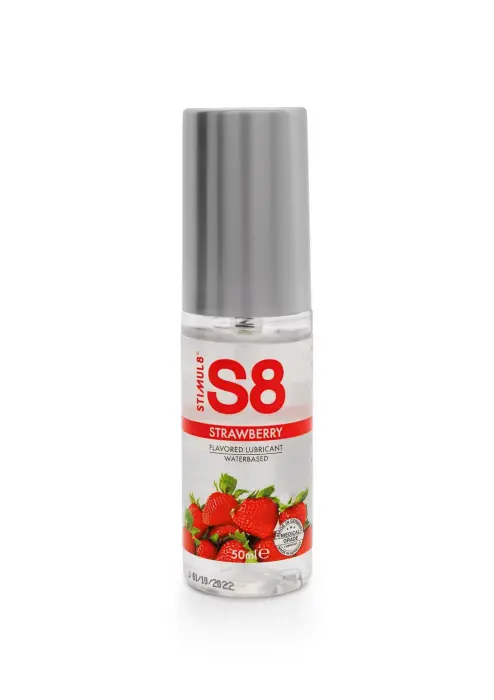 S8 Water-based Flavored Lubricant – Strawberry – 50 ml