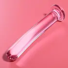 Ibiza Nebula Series Model 9 klaasist dildo – 15.5 cm (6.1″) – roosa — Foto 2