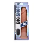Vibreeriv dildo puldiga – 25.5 cm (10″) – roosa — Foto 2