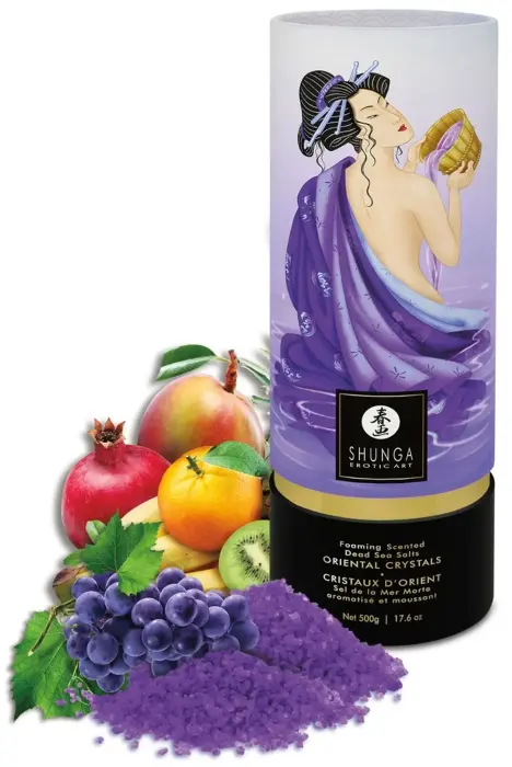 Shunga Oriental Crystals Exotic Fruits Bath Salts – 600 g Photo