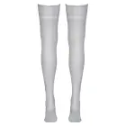 Cottelli Collection kojinės su nėrinių juosta – baltos – 5 — Nuotrauka 7