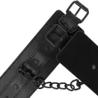 INTENSE FETISH Vegan Leather Adjustable Handcuffs – наручники – веганская кожа – чёрный — Фото 3