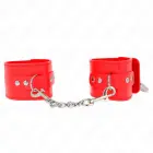 KINK regulējami sarkani plaukstas saistekļi ar slēdzeni 16-23cm x 5.5cm — Foto 1