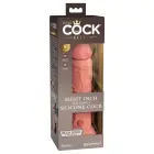 KCE 8 Divslāņu dildo – 22 cm (8.5″) – Miesas krāsa — Foto 1