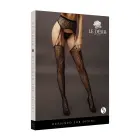 Suspender Leopard Pantyhose – One Size — Photo 1