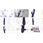 VIVE Mika Model VIVE057 trīs motoru vibrators – violets — Foto 4