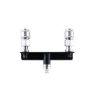 Hismith двойной быстроразъемный соединитель – черный Фото num