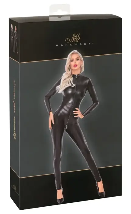 Noir Boudoir Stories Snakeskin Pattern Catsuit – XL
