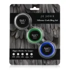 Je Joue Silicone Ring Set 3-Pack – Black — Photo 2