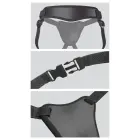 Pipedream Body Dock Elite Mini – strap-on diržai su siurbtuko plokštele – juodi — Nuotrauka 5