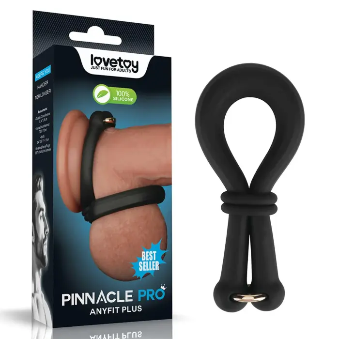 Pinnacle Pro Anyfit Plus – silicone stretcher ring – double adjustable