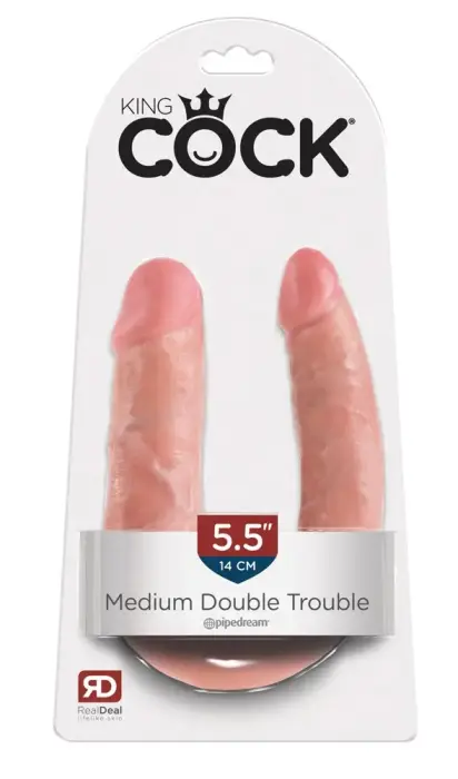 King Cock Double Trouble M дилдо – 33.5 cm (13.2″)