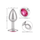 Jewel Rose Anal Plug – S – Pink — Photo 4