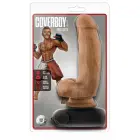 Coverboy MMA Fighter – vibrating realistic PVC device – mocha – 17.8 cm — Photo 1